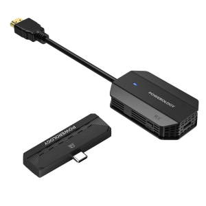 Powerology Wireless HDMI Mirroring Adapter With Type-C Version – Black (PHDMACBK)
