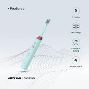 Green Lion Electric Toothbrush – Blue(GNELETBBL)