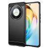 Honor X50/X9b 5G/ Magic6 Lite 5G Carbon Fiber Textur Cover - Black