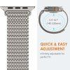 Santa Barbara Arlen Mesh Stainless Steel Apple Watch Strap 42-49MM - Gray - Image 5