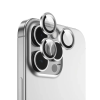 Green Lion HD Plus Camera Lens for iPhone 16 Pro/16 ProMax - Silver (GNCMHDP16PMSL)