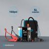 Powerology 8800mAh Multi Functional Jump Starter with Tire Inflator - Transparent (PPBCHA47-TP) - Image 7