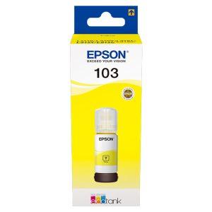 Epson 103 EcoTank Yellow Ink Bottle 65ml