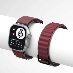 Levelo Ace Loop Nylon Watch Strap 49mm – Purple (LVNWS49PU)