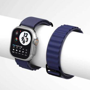 Levelo Ace Loop Nylon Watch Strap 49mm – Blue (LVNWS49BU)