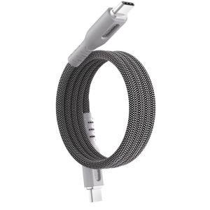 BluPebble PowerFlow Magnetic USB-C to USB-C Cable 3.3ft 60W 1-Meter Grey (BP-PFUSBC1M-GY)
