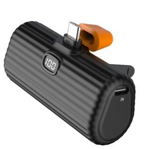 Green Lion Pocket Power Bank Type C Output 5000mAh – Black(GNPKPBTYC5BK)