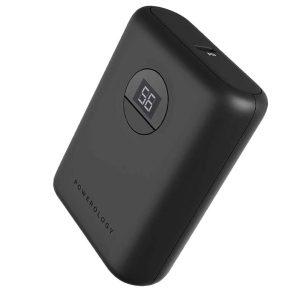Powerology Ultra-Compact Power Bank 10000mAh PD 20W – Black (PPBCHA04-BK)