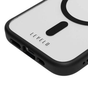 Levelo MagSafe Solo Cover For iPhone 15 – Black(LVLMSC15BK)
