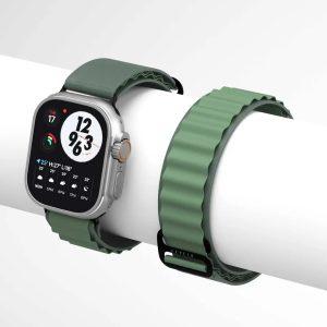 Levelo Ace Loop Nylon Watch Strap 49mm – Green (LVNWS49GN)
