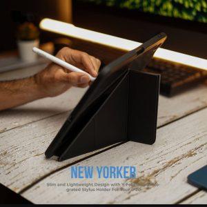 Blupebble New Yorker 13″ iPad Air Cover – Gray