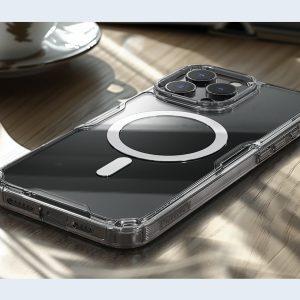 BENKS Lucent Pro iPhone 16 Pro MagSafe PC+TPU Clear Phone Cover