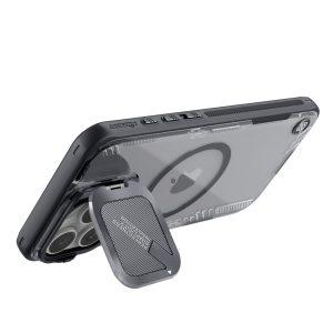 iPhone 16 Pro NILLKIN Iceblade Prop Magnetic Series MagSafe PC+TPU Cover – Black