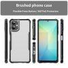 Samsung Galaxy A06 Carbon Fiber Scratch-Resistant TPU+PC Cover - Black - Image 4