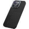 iPhone 16 Pro BENKS Magnetic Montage Art Aramid Fiber+TPU Cover - Black - Image 3