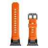 Smart Watch Band Liquid Silicone 42/44/45/49mm Watch Strap - Orange