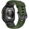 Smart Watch Band Liquid Silicone 42/44/45/49mm Watch Strap - Green - Image 2