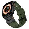 Smart Watch Band Liquid Silicone 42/44/45/49mm Watch Strap - Green - Image 4