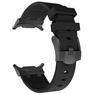 Samsung Galaxy Watch Ultra 47mm Watch Strap Silicone Watch Band – Black