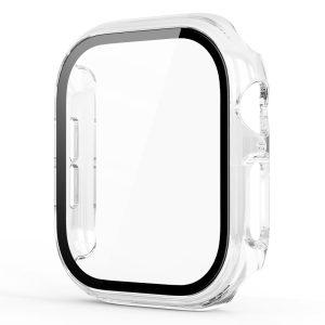 Apple Watch Series 10 42mm Watch Case with Tempered Glass Film – Transparent