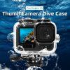 BRDRC  Dive Case For GoPro Hero 13/12/11/10/9 Action Camera Waterproof Clear Cover - Image 4