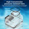 BRDRC  Dive Case For GoPro Hero 13/12/11/10/9 Action Camera Waterproof Clear Cover - Image 12
