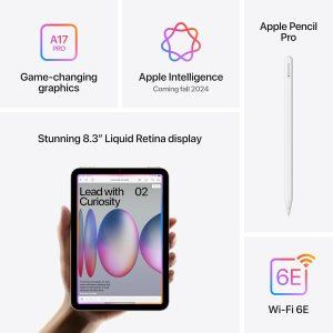 Apple iPad Mini 7th Gen (A17 Pro) 128GB WiFi – Starlight