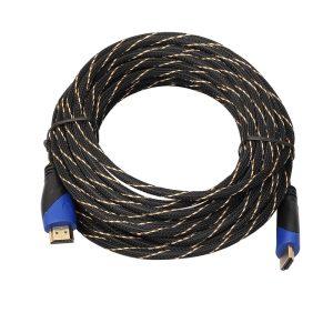 Mesh Layer Woven Pattern HDMI Cable 10M
