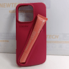 iPhone 14/15 Pro max Rhode Silicone Cover With Lip Oil - Red