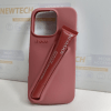 iPhone 16 Pro max Rhode Silicone Cover With Lip Oil - Wine