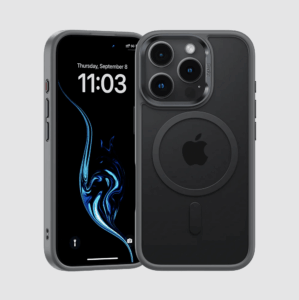 BENKS Magclap Mist iPhone 16 Pro Magsafe Matte PC+TPU Cover – Gray