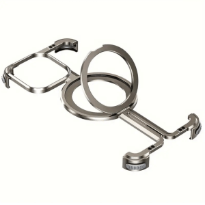 iPhone 15 Pro Max NY Skeleton Aluminium Cover – Silver