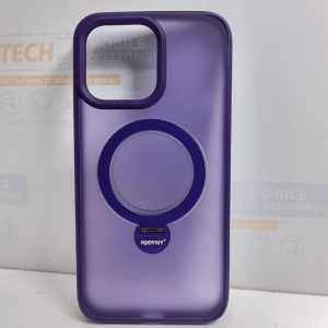 iPhone 14 Pro Max NY Rotating Round Kickstand Cover – Purple
