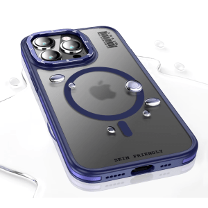 iPhone 15 Pro Max Wlons Magsafe Skinfriendly Cover – Blue