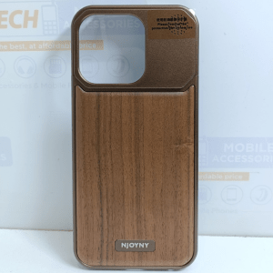 iPhone 16 Pro NY Wood Design Cover – Brown