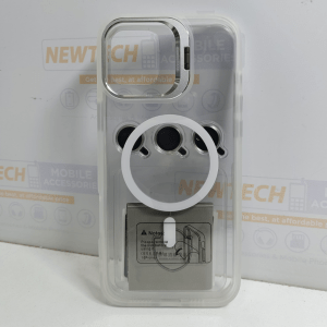 iPhone 16 Pro Max NY Magsafe Cover With Camera lens Protector – White