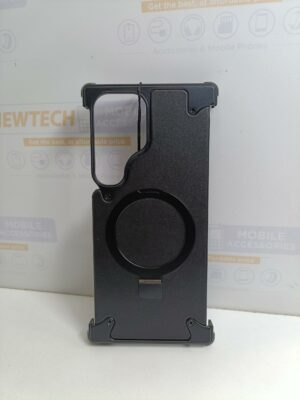 Samsung Galaxy S24 Ultra NY Cover With Round Kickstand – Black