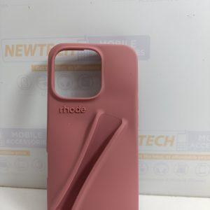 iPhone 14/15 Pro max Rhode Silicone Cover With Lip Oil – Wine