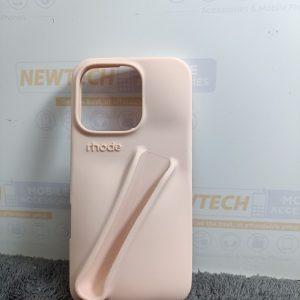 iPhone 14/15 Pro max Rhode Silicone Cover With Lip Oil – Rose
