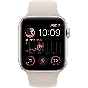 Apple Watch SE (Gen2) 44mm Starlight Al Star SB M/L GPS MXEV3