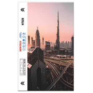 Dubai City 3D embossed UV Back film NT029