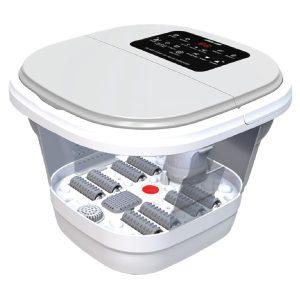 Green LionFoldable Foot Bath Massager – Gray {GNFLDFTBTMGY]