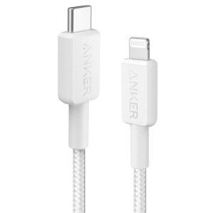 Anker USB-C To Lightining Cable Braided 3FT – White A81B5H21