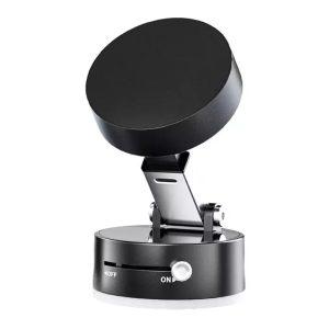 Vacuum Suction Magnetic Phone Holder A2 – Black