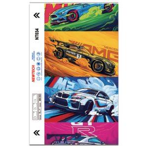 AMG 3D embossed UV Back film NT034