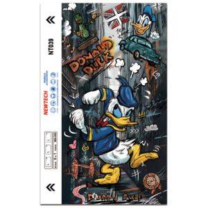Donald Duck 3D embossed UV Back film NT039