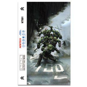 Ninja Turtle 3D embossed UV Back film NT001