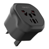 LDNIO Z7 2500W Universal Adapter UK Plug - Black