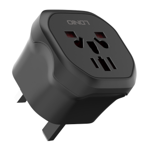LDNIO Z7 2500W Universal Adapter UK Plug – Black