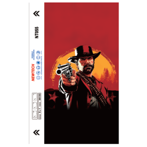 Red dead redemption 3D embossed UV Back film NT055